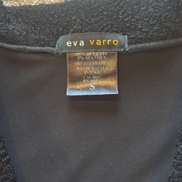 Eva Varro size small black jacket - Picture 4 of 9